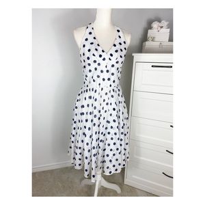 BETSEY JOHNSON | polka dot halter dress (8)